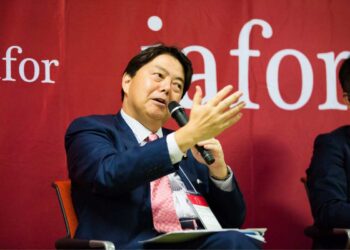 Il segretario di Gabinetto Hayashi Yoshimasa