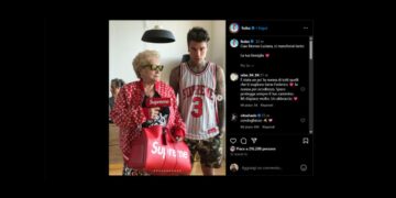 Il post con cui Fedez ha annunciato la morte di sua nonna Luciana