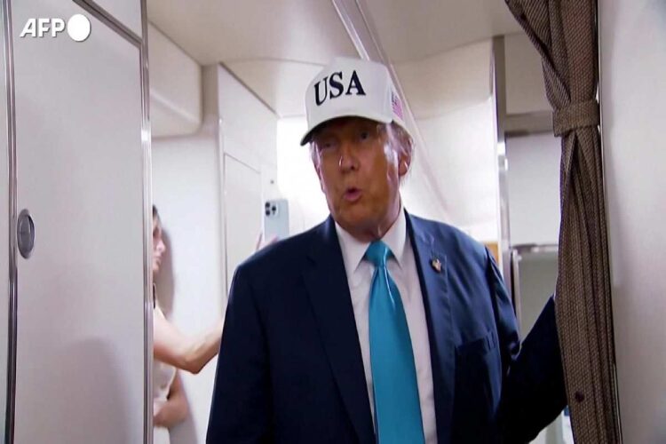 Il presidente degli Stati Uniti Donald Trump