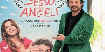 Il regista e attore Leonardo Pieraccioni durante il photocall del film ''Il sesso degli angeli'