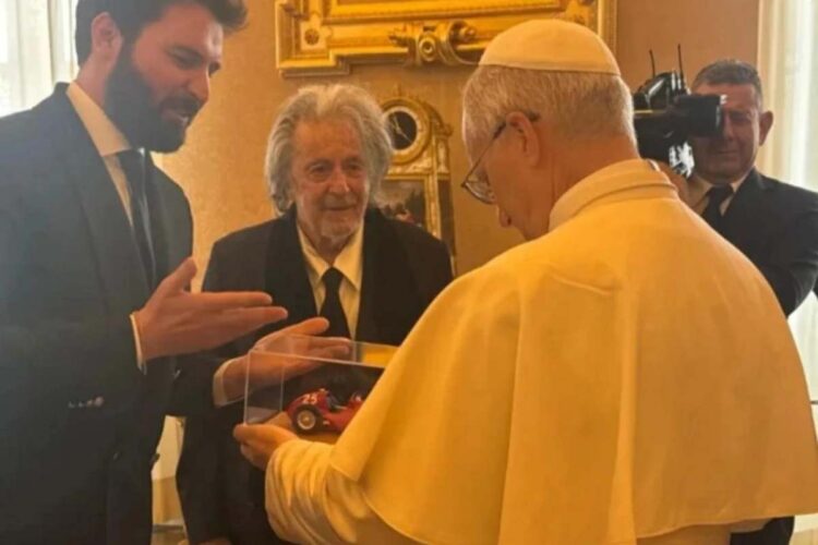 Incontro tra Al Pacino e Papa Leone
