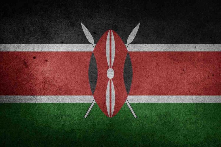 La bandiera del Kenya