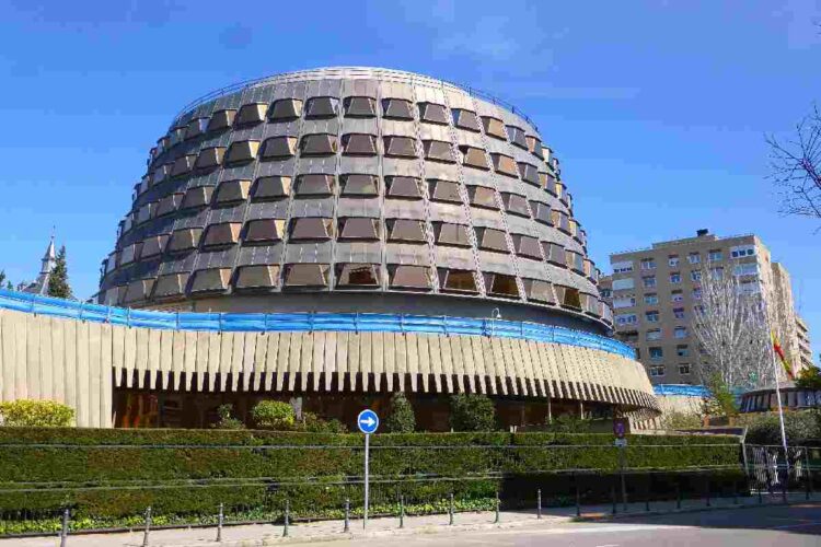La sede del Tribunale costituzionale a Madrid