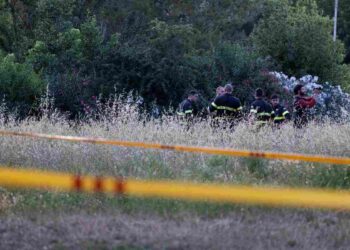 La zona del ritrovamento del corpo di Anastasia a Villa Pamphili