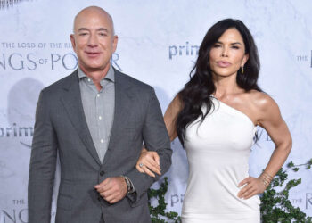 Lauren Sanchez e Jeff Bezos