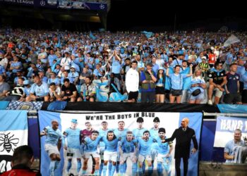 Manchester City tifosi