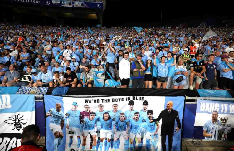 Manchester City tifosi