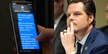 Matt Gaetz intercettato mentre scrive alla madre su come influenza Trump sul conflitto tra Iran e Israele