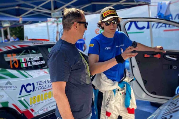 Matteo Doretto, pilota italiano di rally morto in un incidente durante i test pre-gara del Rally di Polonia