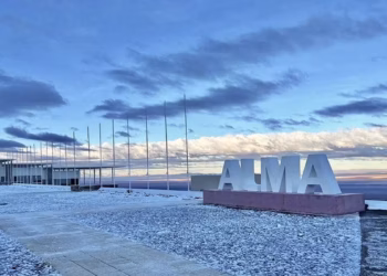 Neve nel deserto di Atacama
