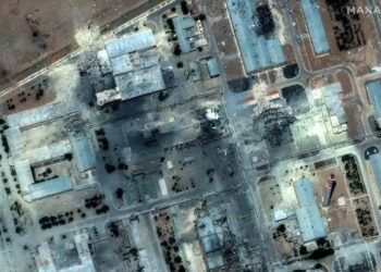 SATELLITE-IMAGE-2025-MAXAR-TECHNOLOGIES@centro_ricerca_tecnologia_nucleare_Isfahan.