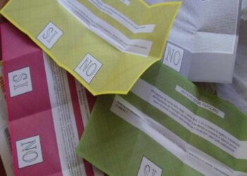 Schede legate al referendum del 2011