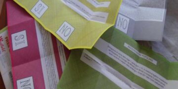 Schede legate al referendum del 2011