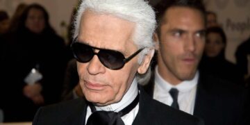 Una foto di Karl Lagerfeld
