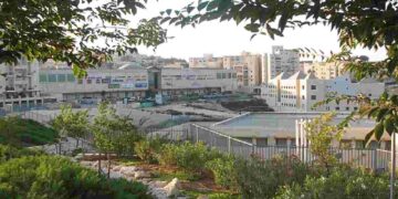 Uno degli insediamenti israeliani in Palestina