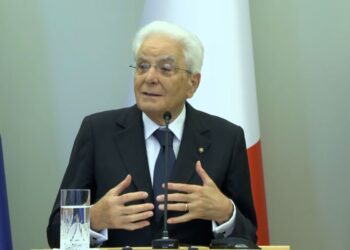 Il Presidente della Repubblica Sergio Mattarella