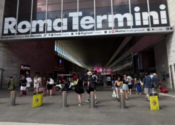 Ingresso della stazione di Roma Termini