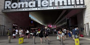 Ingresso della stazione di Roma Termini