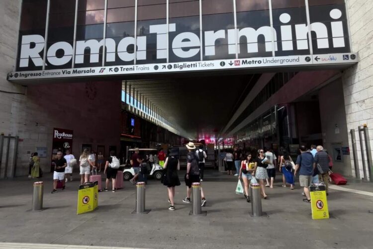 Ingresso della stazione di Roma Termini