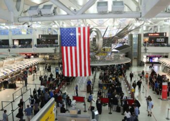 Aeroporto JFK di New York, Usa