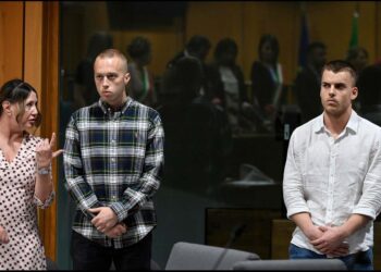 I colpevoli dell'omicidio di Cerciello Rega, Lee Elder Finnegan e Gabriel Natale Hjorth