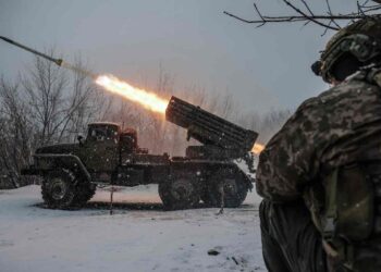 Dei militari ucraini vicino a Chasiv Yar