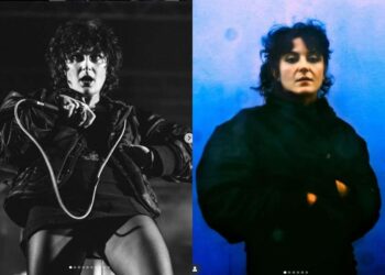 Due foto di Rebecca Baby