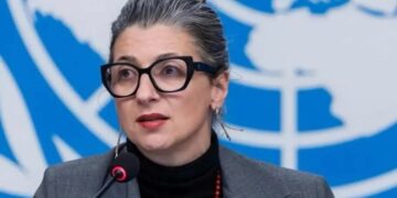 La relatrice ONU per i territori palestinesi Francesca Albanese