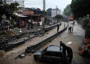 I danni causati dalle piogge monsoniche in Pakistan