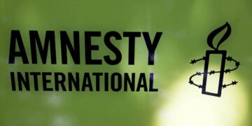 Il logo di Amnesty International