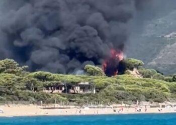 Incendio Castiglione della Pescaia