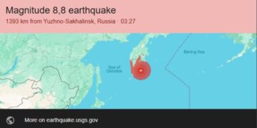 Kamchatka-sisma-8.8-google