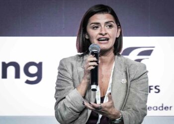 La sindaca di Perugia Vittoria Ferdinandi