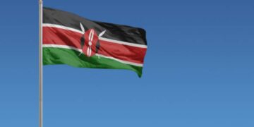 La bandiera del Kenya