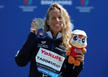 Taddeucci argento mondiali nuoto