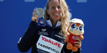 Taddeucci argento mondiali nuoto