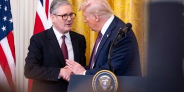 Trump e Starmer su Gaza