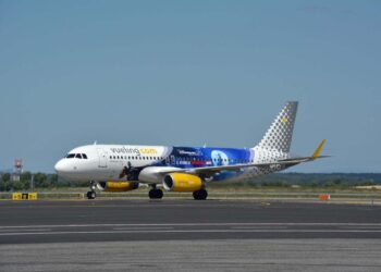 Un aereo di Vueling