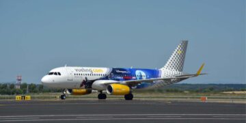 Un aereo di Vueling