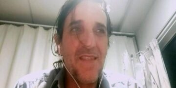 Un frame tratto da un video del Tgr Abruzzo mostra Carlo d'Attanasio durante un'intervista