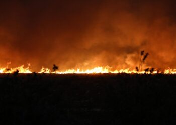 Un incendio in Turchia