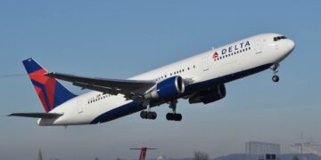 Un volo di Delta Airlines