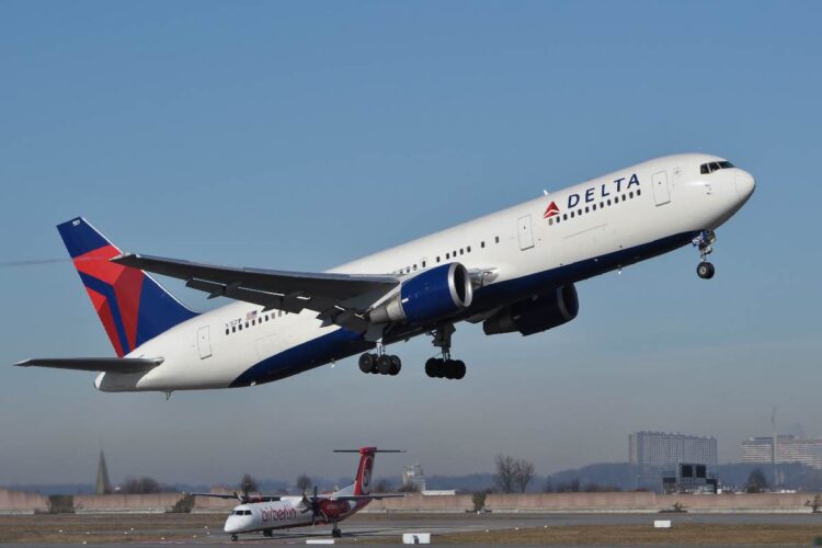 Un volo di Delta Airlines