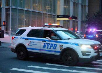 Un'auto della Polizia di New York