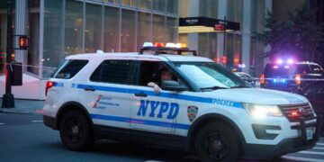 Un'auto della Polizia di New York