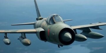 Aereo militare in volo