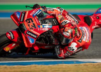 Bagnaia in sella alla Ducati