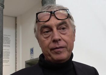 Primo piano dell'architetto Stefano Boeri