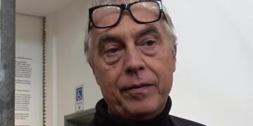 Primo piano dell'architetto Stefano Boeri