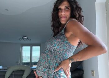 La pallavolista Asja Cogliandro incinta